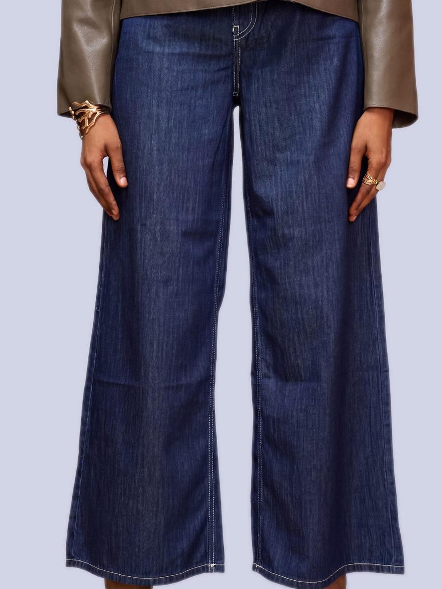 H&M - Jean large taille moyenne