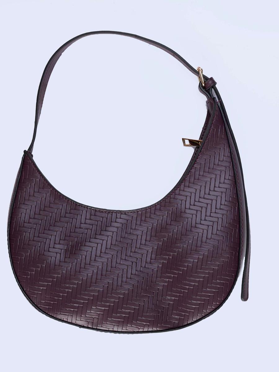 Asos - Sac demi-lune prune