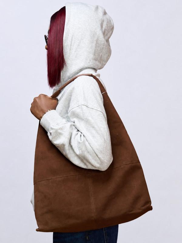 New Look - Sac fourre-tout en daim