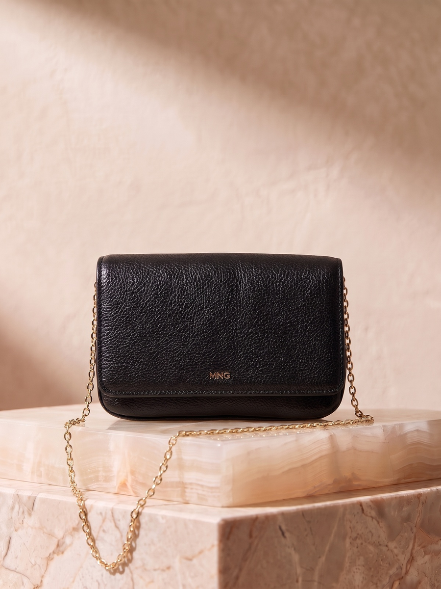 Mango - Mini sac à rabat chaîne