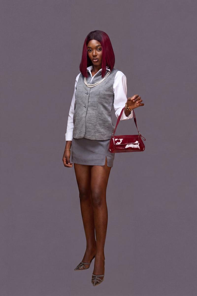 Vero Moda - Gilet col rond boutonné