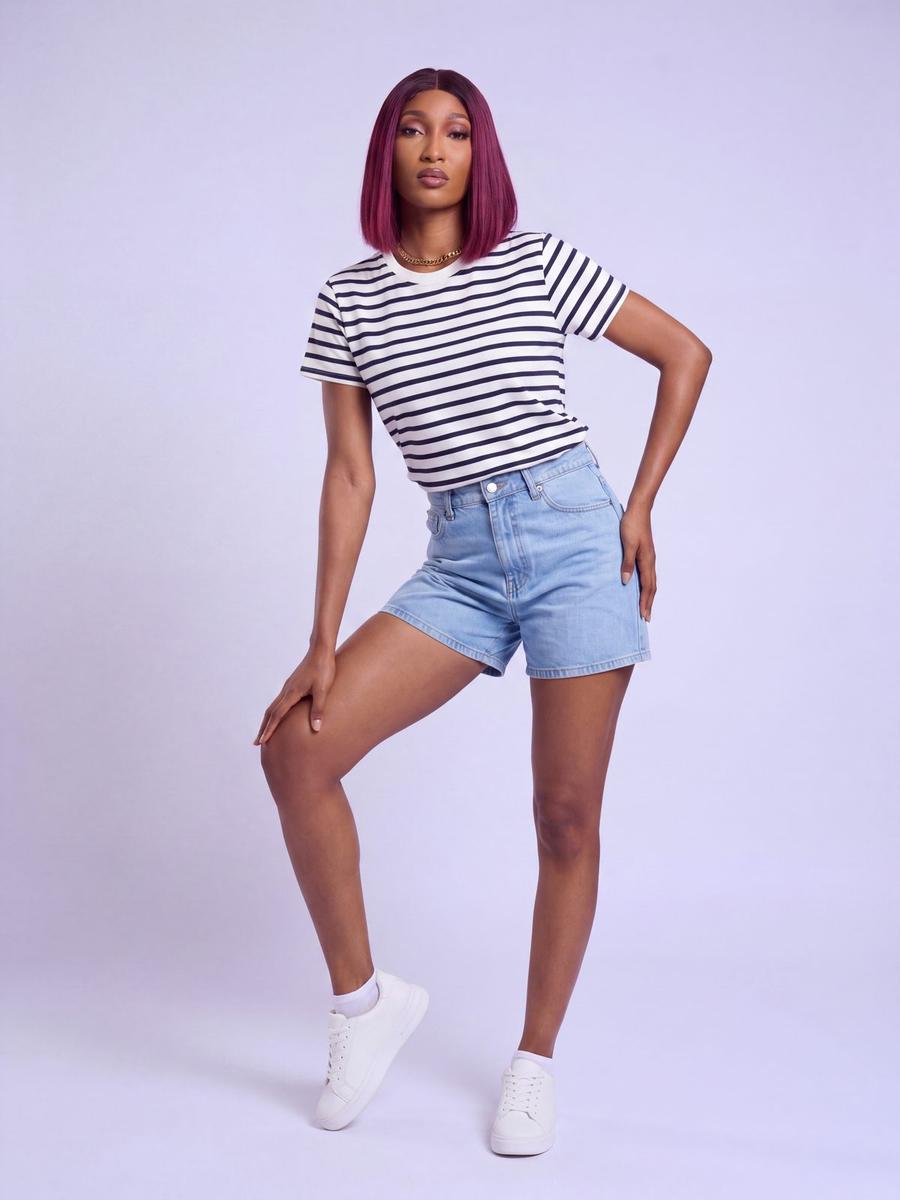 H&M - Tshirt à rayures