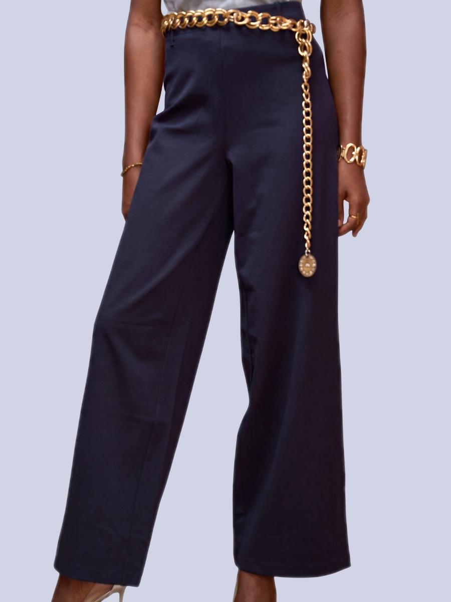 Mango - Pantalon droit fluide