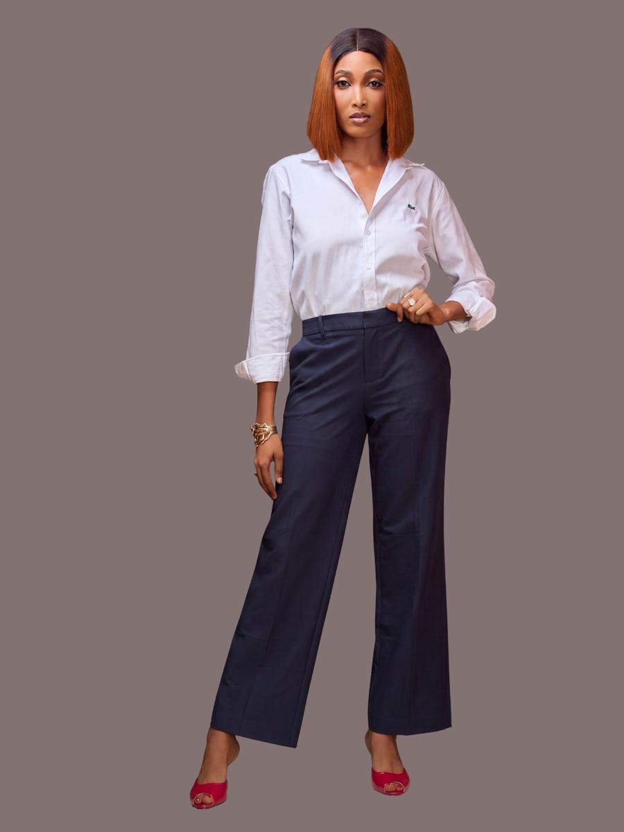 Stradivarius- Pantalon taille basse