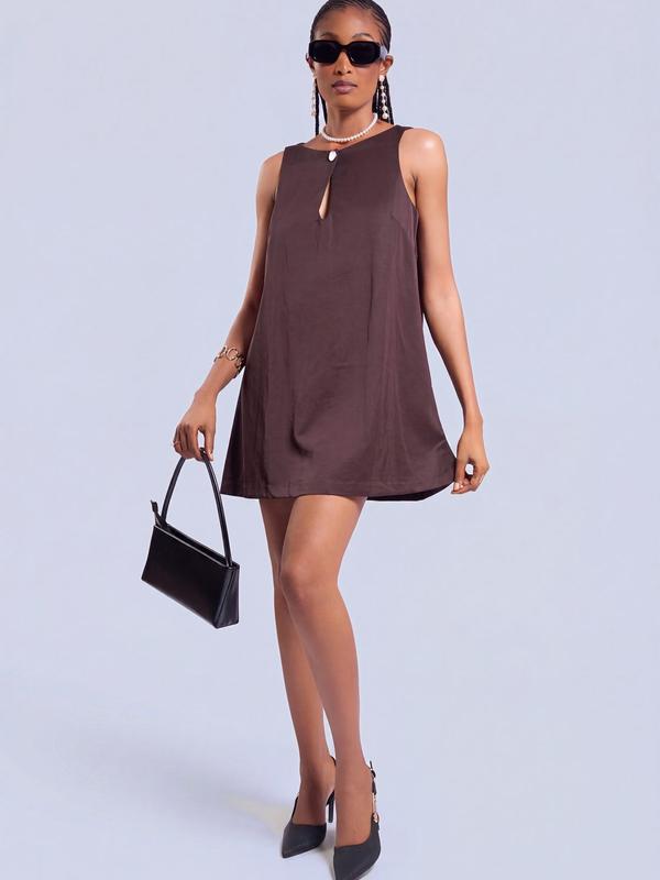 H&M - Robe évasée sans manches