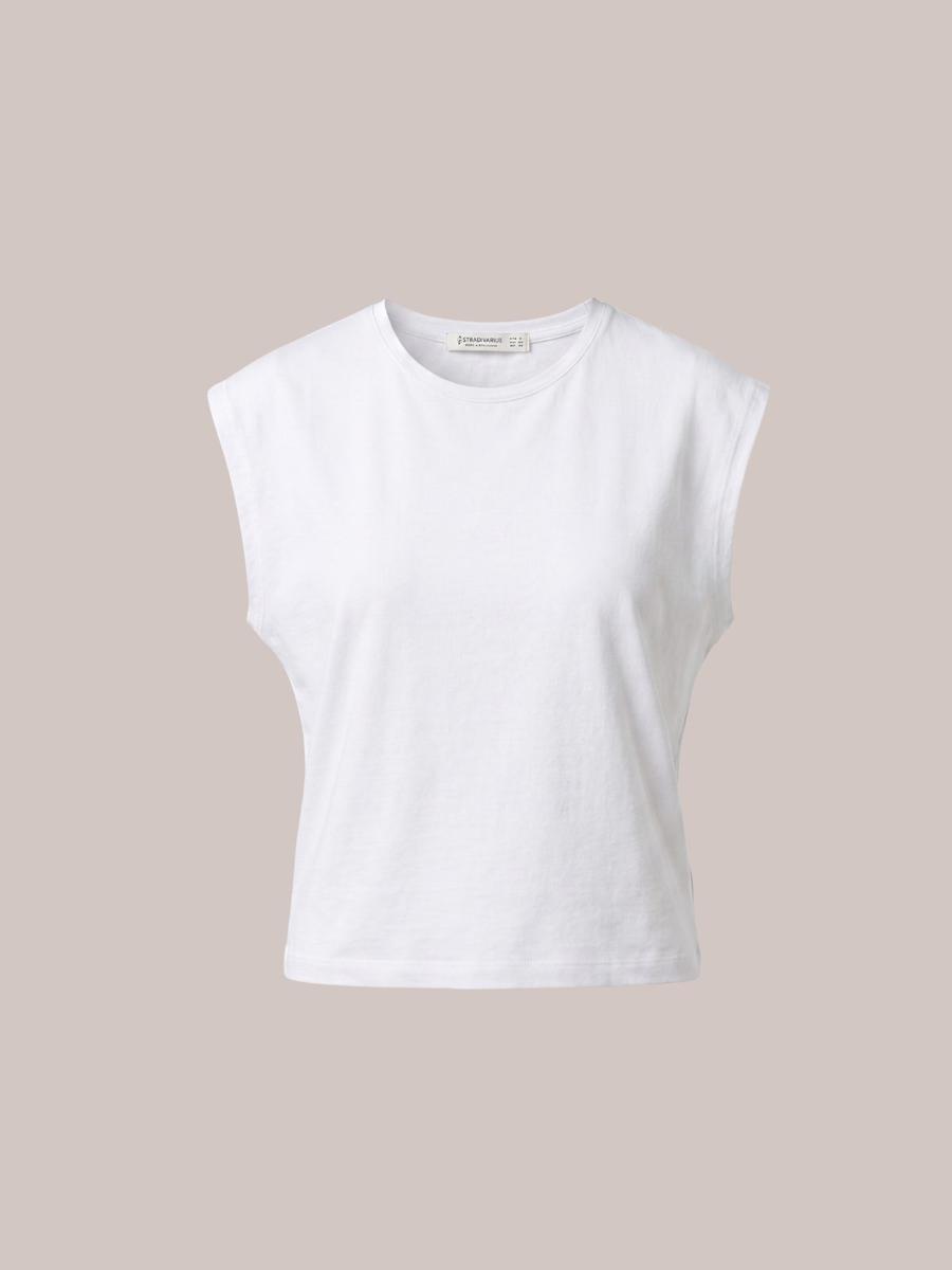 Stradivarius - T-shirt crop top