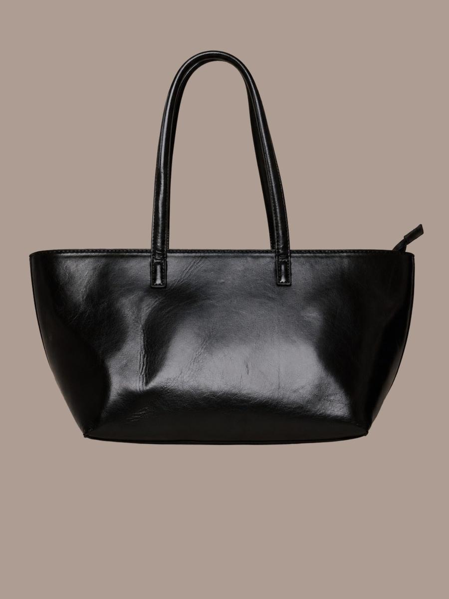 PLT - Sac à main large en cuir