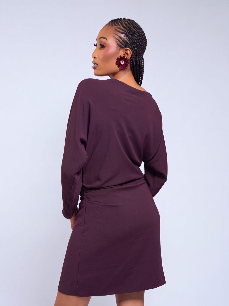 Mango - Mini robe col bateau